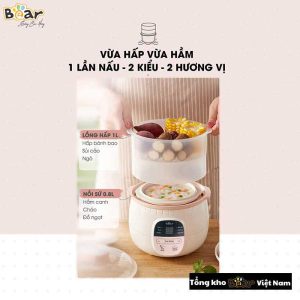 Máy xay đa năng 0.6L Bear QSJ-B02U2